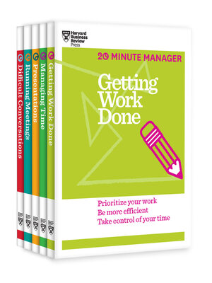 cover image of The HBR Essential 20-Minute Manager Collection (5 Books) (HBR 20-Minute Manager Series)